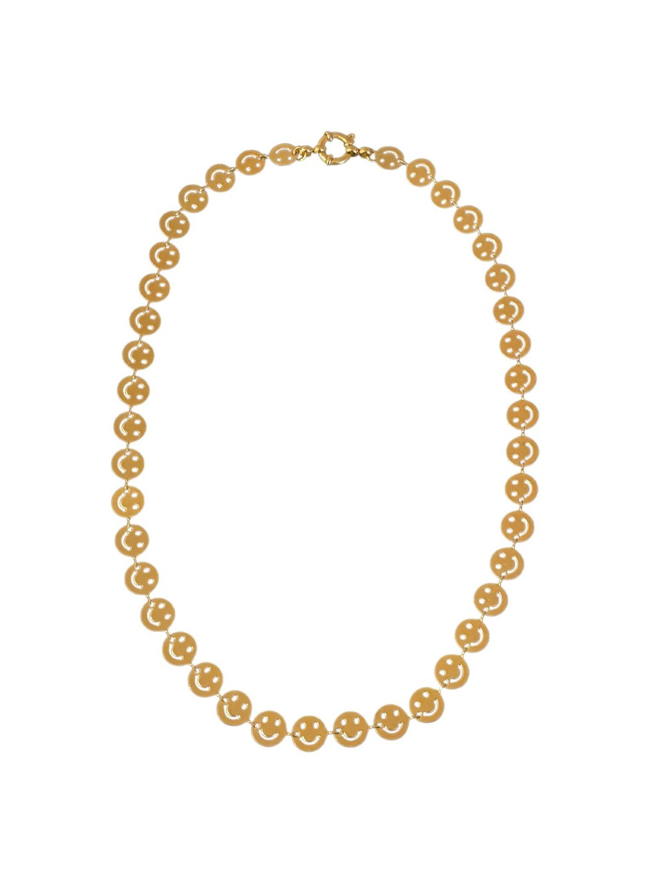 NECKLACE SMILEY GOLD