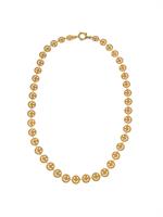NECKLACE SMILEY GOLD