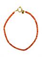 NECKLACE TOMMY ORANGE GOLD