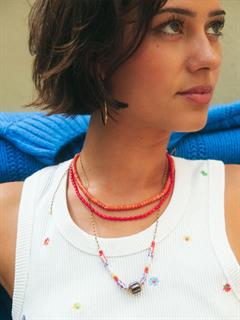 NECKLACE TOMMY ORANGE GOLD