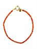 NECKLACE TOMMY ORANGE GOLD