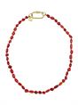 NECKLACE TOMMY WILD CORAL 44CM