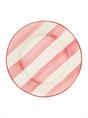 PLATE STRIPED POSY DINNER
