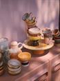 PLATEAU 70S CERAMICS PAPAYA