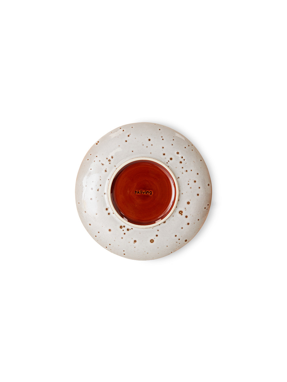 PLATES 70S CERAMICS DESSERT LYCHEE SET OF 2