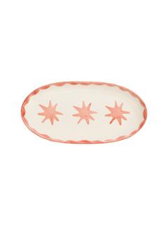 PLATTER RADIANT STAR SERVING PINK