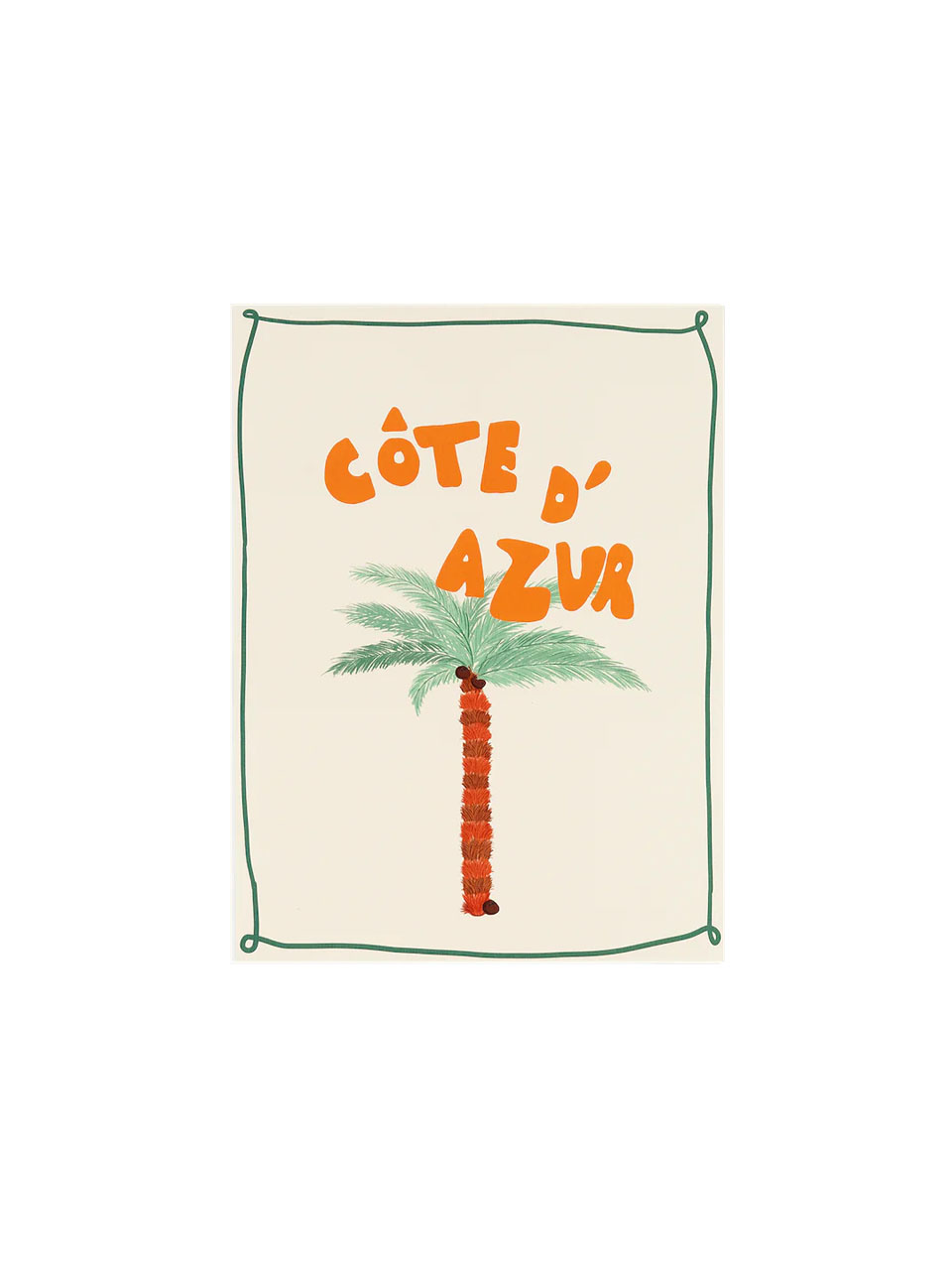POSTER COTE D'AZUR
