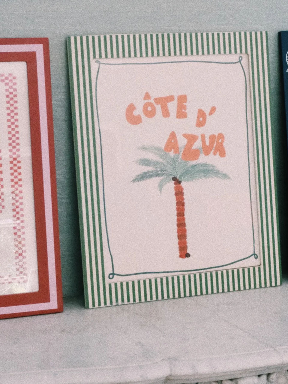 POSTER COTE D'AZUR