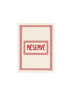 POSTER RESERVE