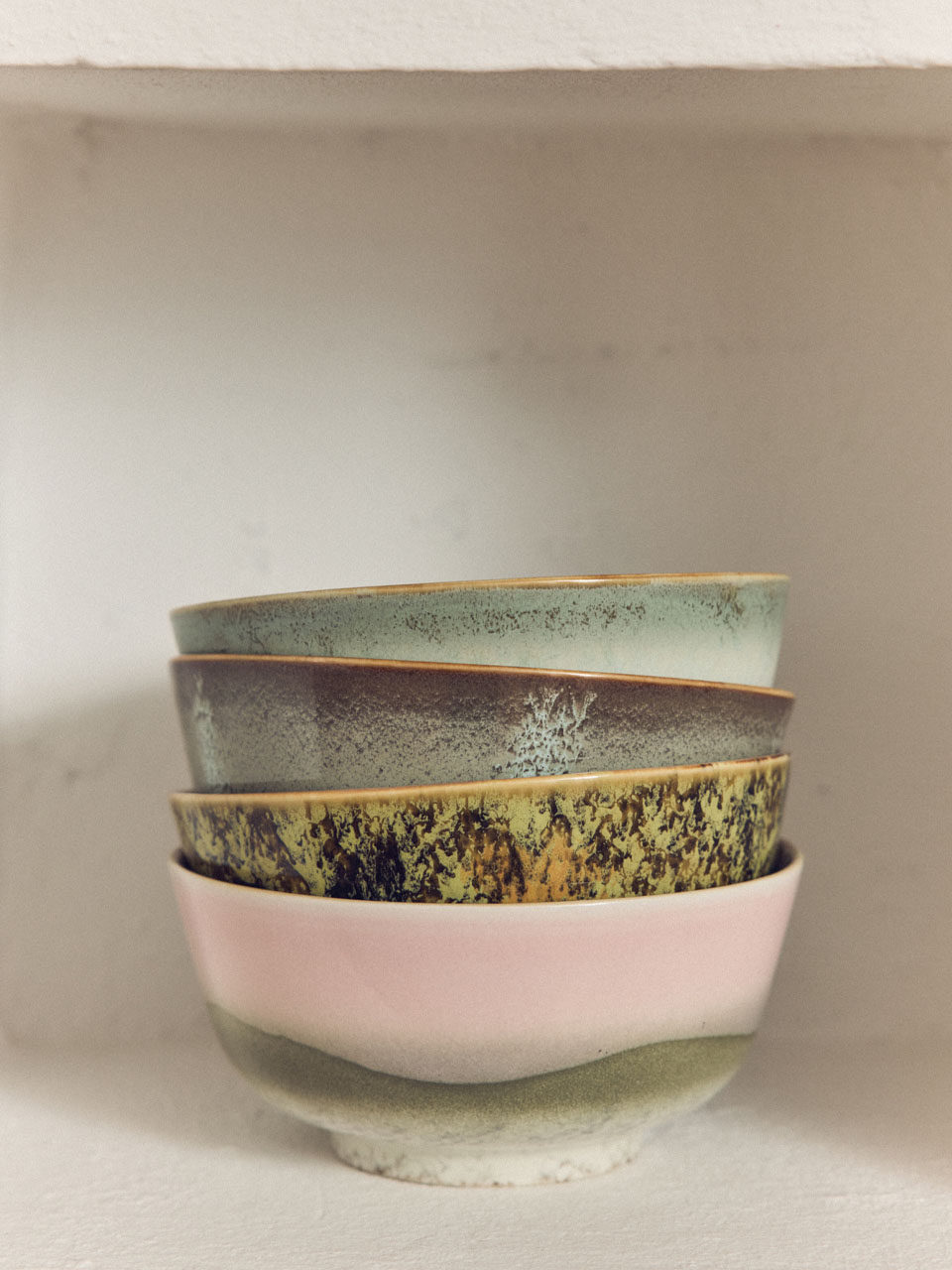 RAMEN BOWL 70'S CERAMICS ASCEND SET OF 2