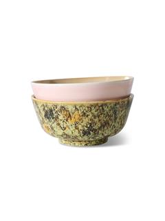 RAMEN BOWL 70'S CERAMICS ASCEND SET OF 2