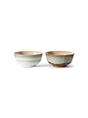 RAMEN BOWL 70'S CERAMICS VERGE SET OF 2