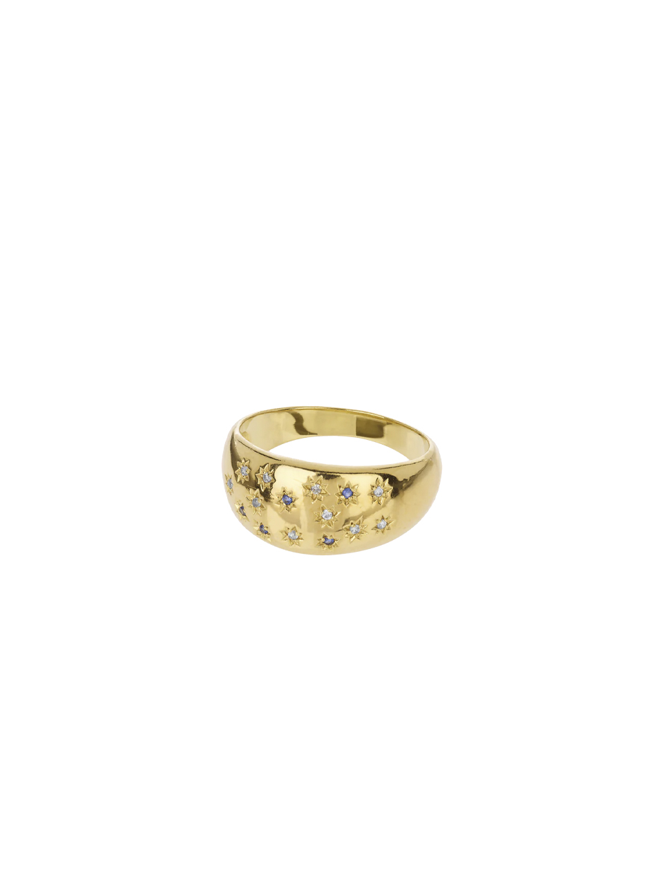 RING MYSTIC SKY GOLD PLATED