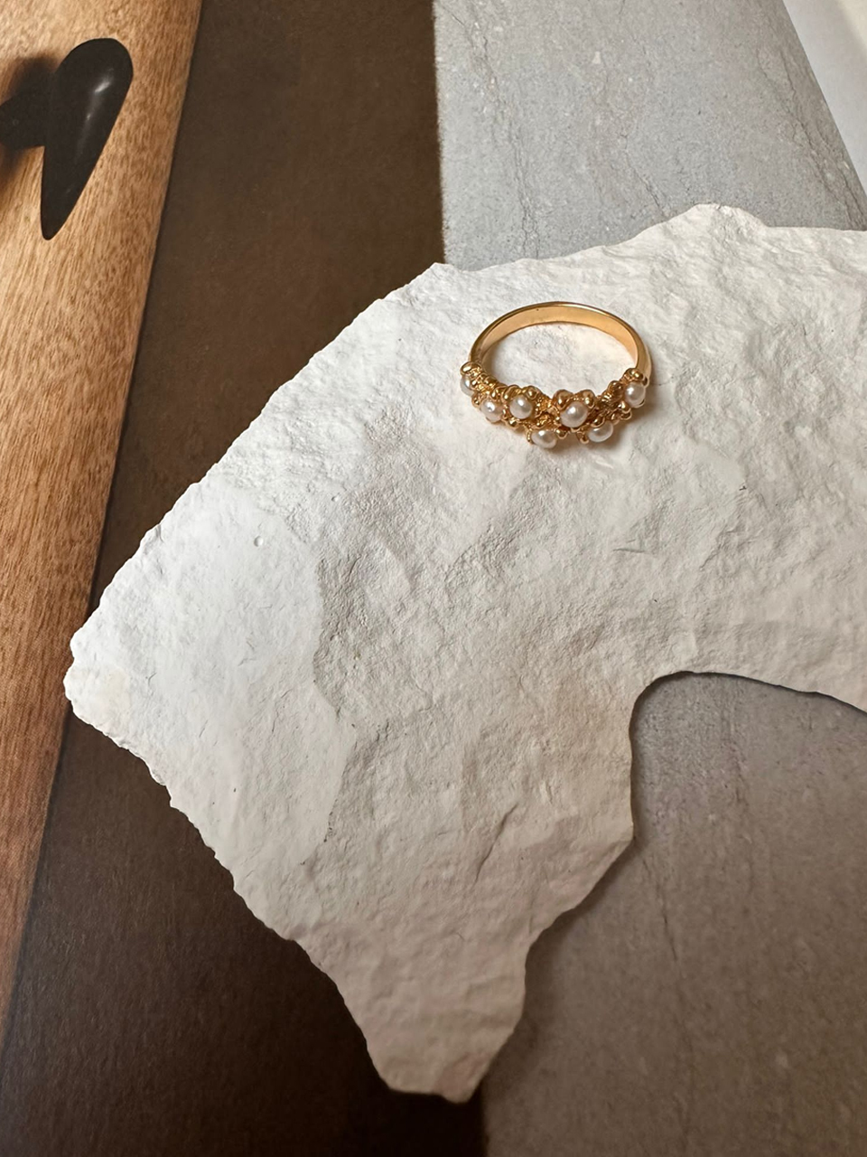 RING VIENNE PERLE