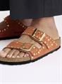 SANDAL ARIZONA RIVET BORDER SUEDE