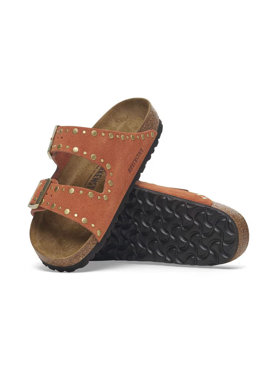 SANDAL ARIZONA RIVET BORDER SUEDE