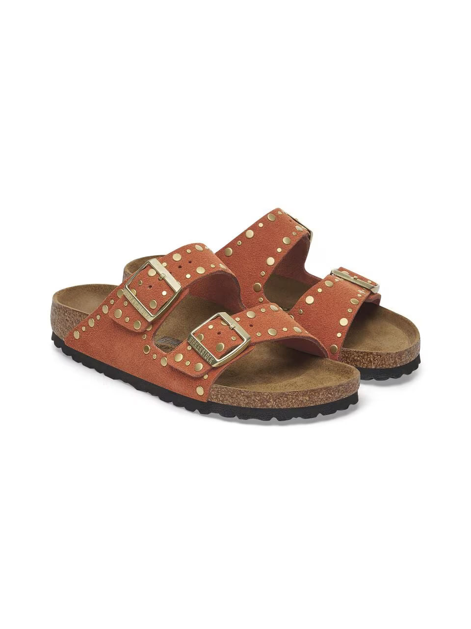 SANDAL ARIZONA RIVET BORDER SUEDE