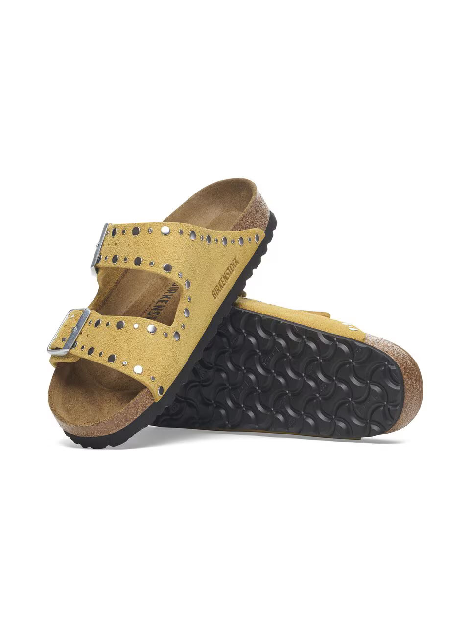 SANDAL ARIZONA RIVET BORDER SUEDE