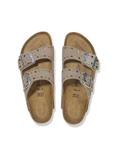 SANDAL ARIZONA RIVET BORDER SUEDE