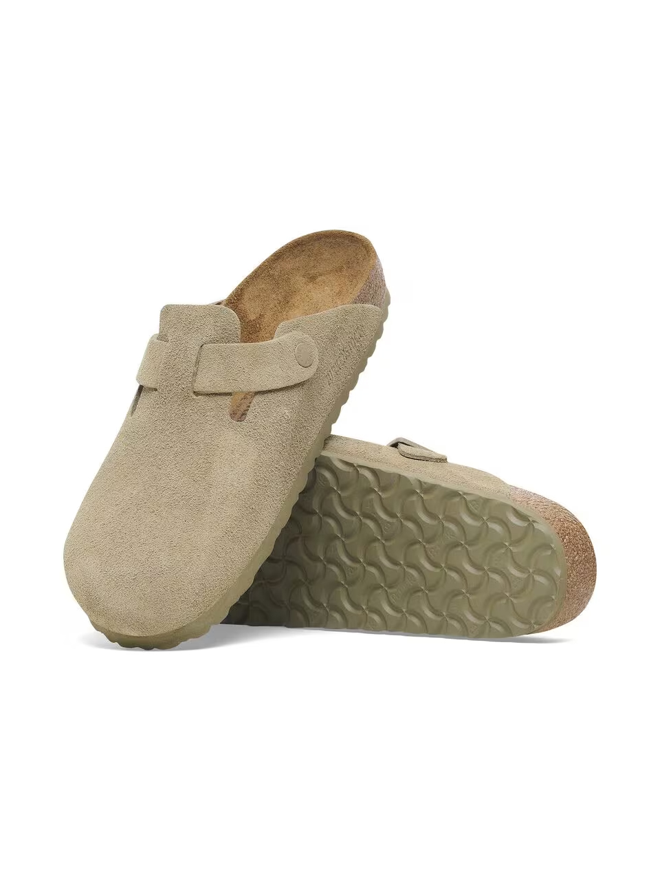 SANDAL BOSTON SUEDE LEATHER FADED