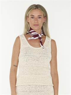 SCARF COTTON STRIPED 55CM