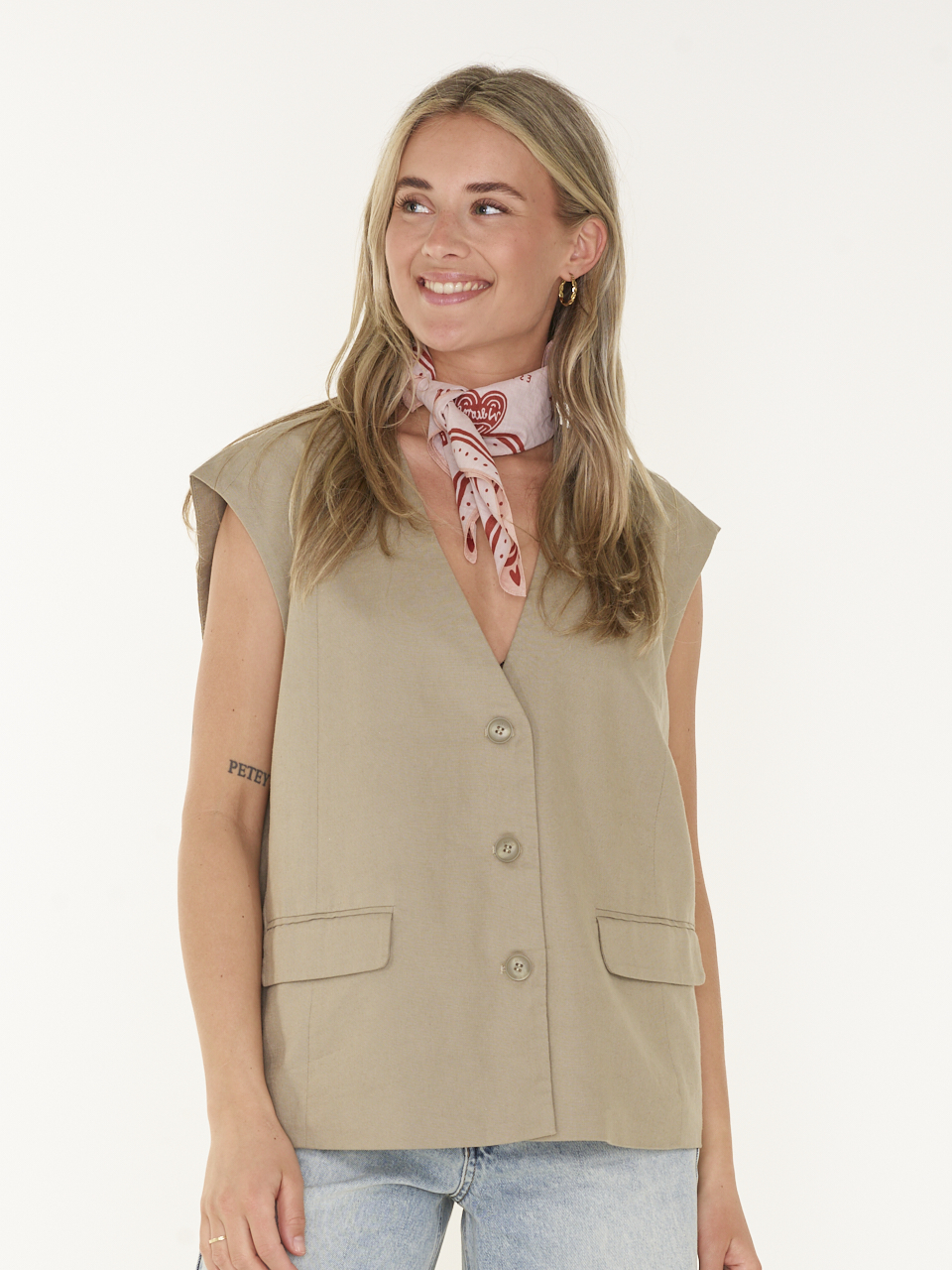 SCARF COWGIRL IN THE CITY COTTON 52X52