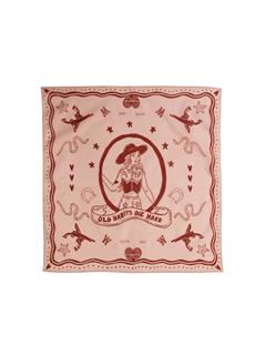 SCARF COWGIRL IN THE CITY COTTON 52X52