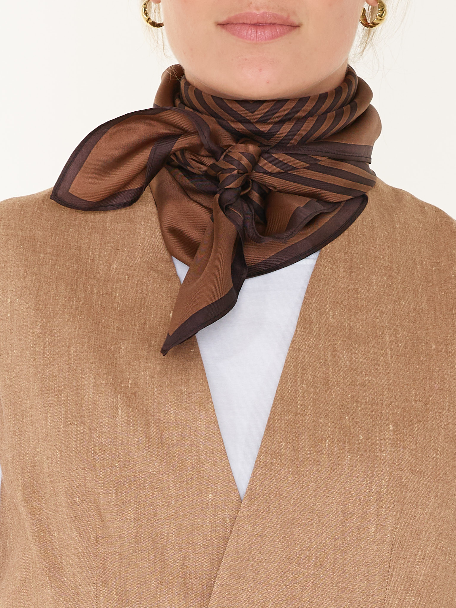SCARF STRIPED 80CM
