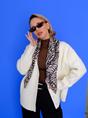 SCARF ZEBRA 80X80