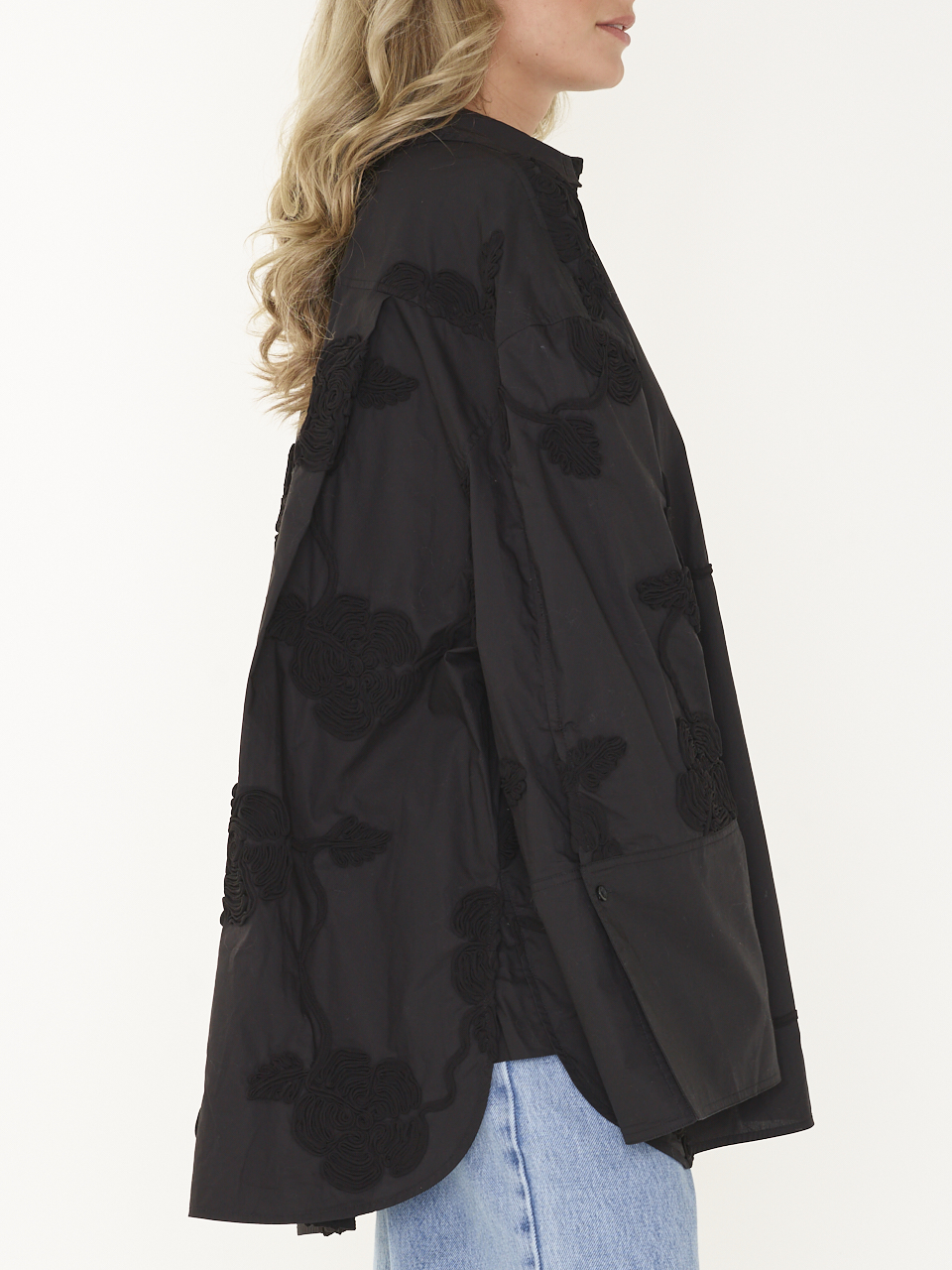 SHIRT FLOWER OVERSIZED