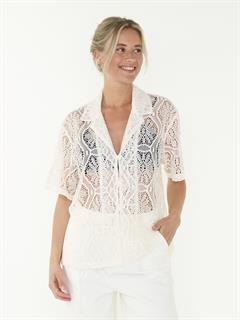 SHIRT LACE CAMP SS