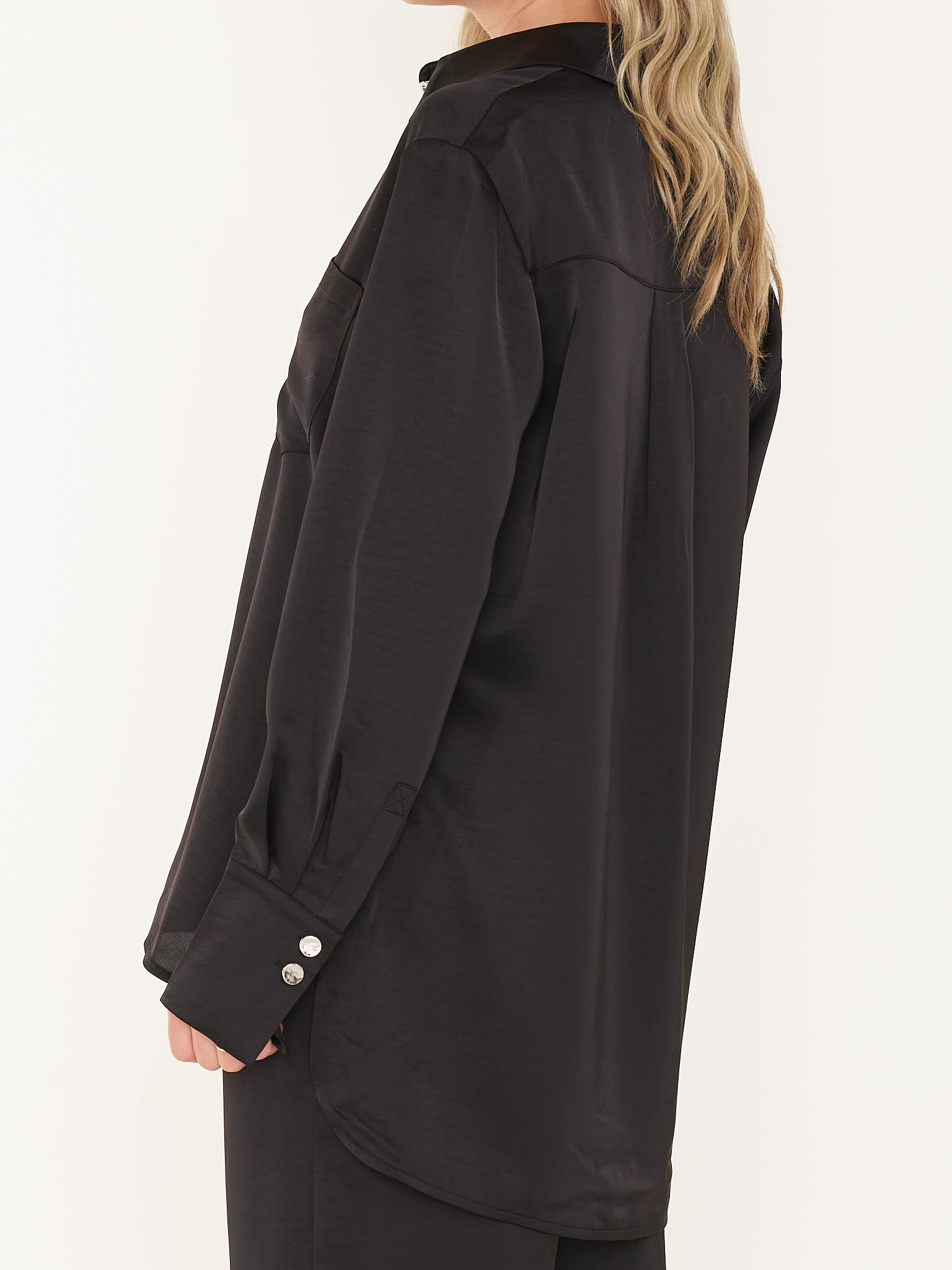 SHIRT LOUDA SATIN LONG
