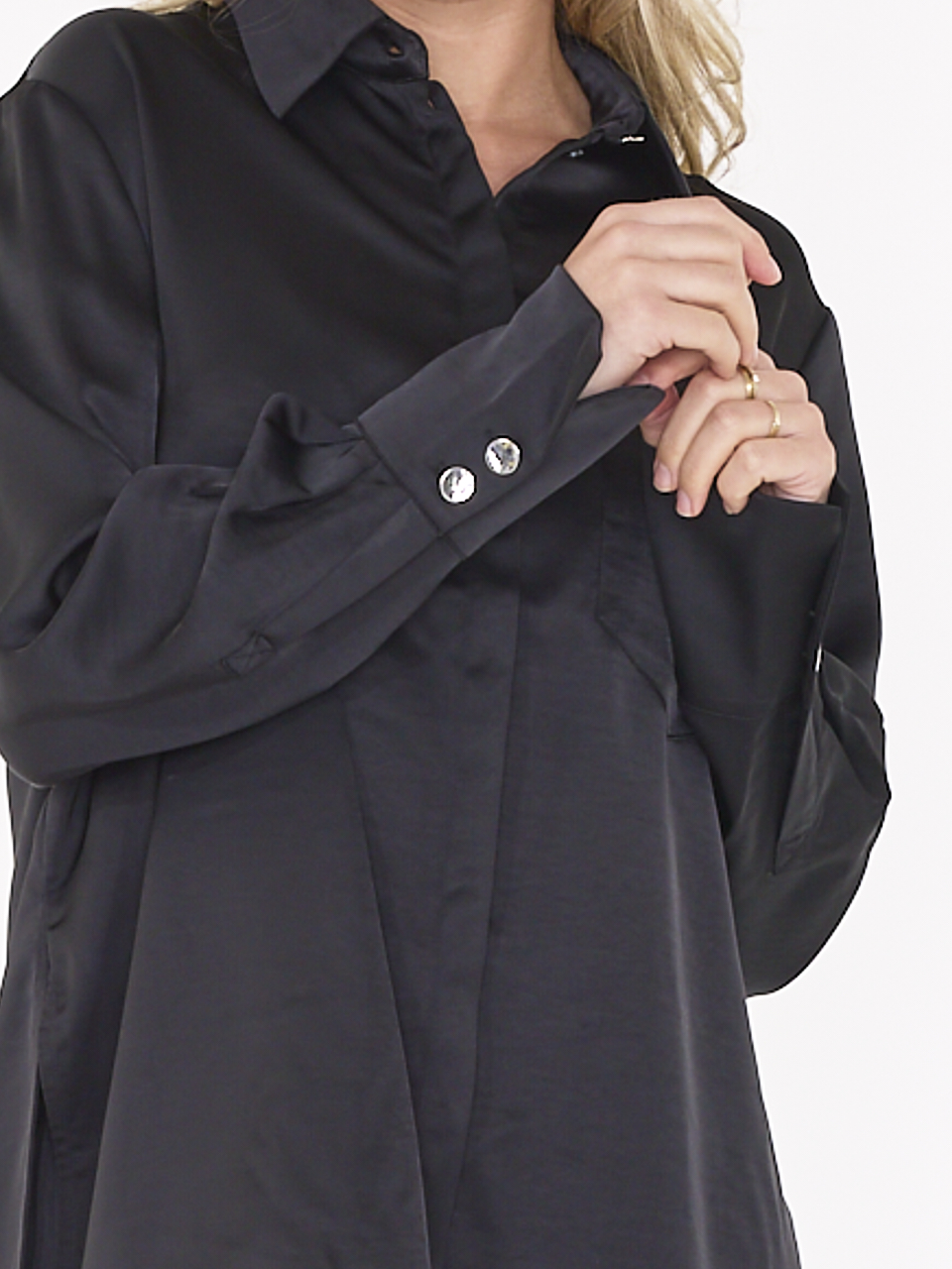 SHIRT LOUDA SATIN LONG