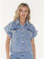 SHIRT MSCHELIDA ADA SS DENIM