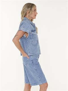SHIRT MSCHELIDA ADA SS DENIM