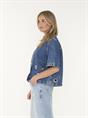 SHIRT SHORT SLEEVE DENIM