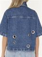 SHIRT SHORT SLEEVE DENIM