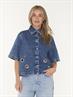 SHIRT SHORT SLEEVE DENIM