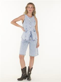 SHORT ADDISON DENIM