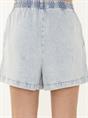 SHORT PULL ON DENIM