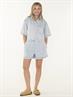 SHORT PULL ON DENIM