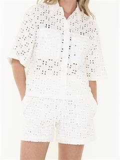 SHORT TREVA BRODERIE ANGLAISE