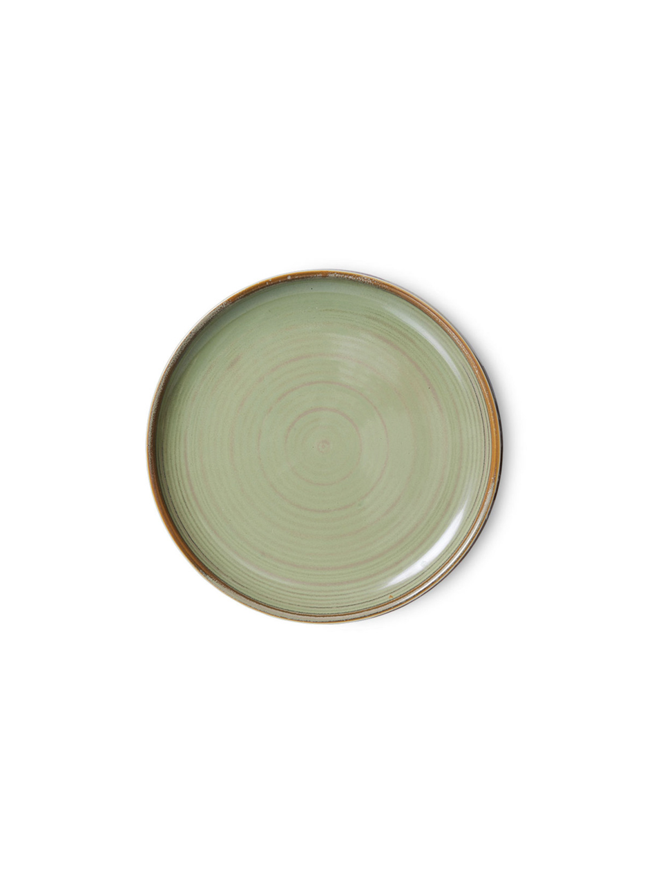 SIDE PLATE CHEF CERAMICS MOSS GREEN