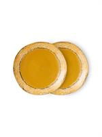 SIDE PLATES 70'S CERAMICS PARADISE SET OF 2