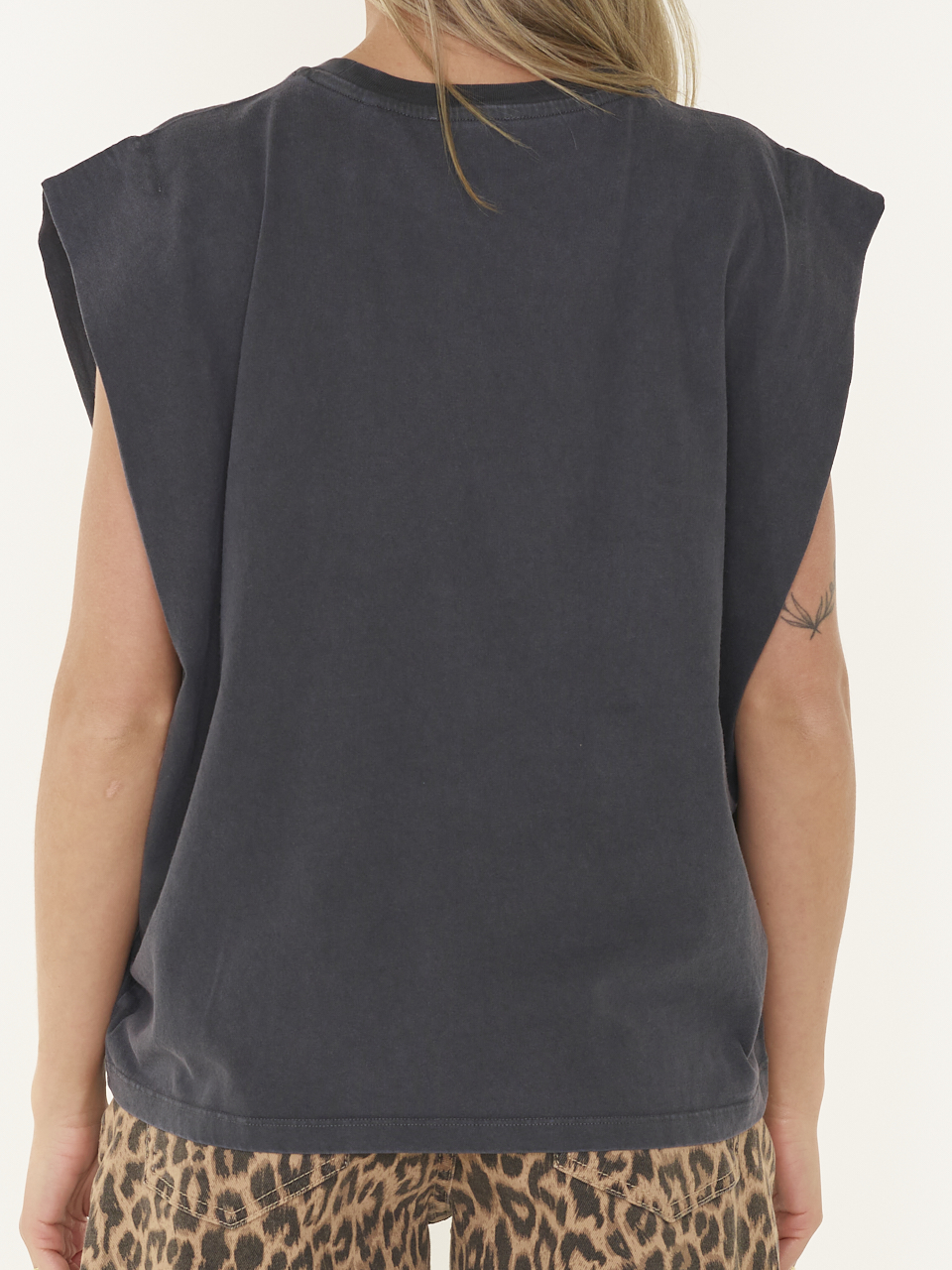 SINGLET FOLDED SHOULDER