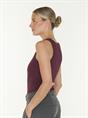 SINGLET SCOOP NECK RIB