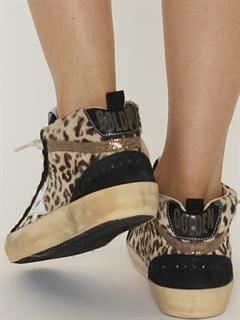 SNEAKER MID STAR LEOPARD