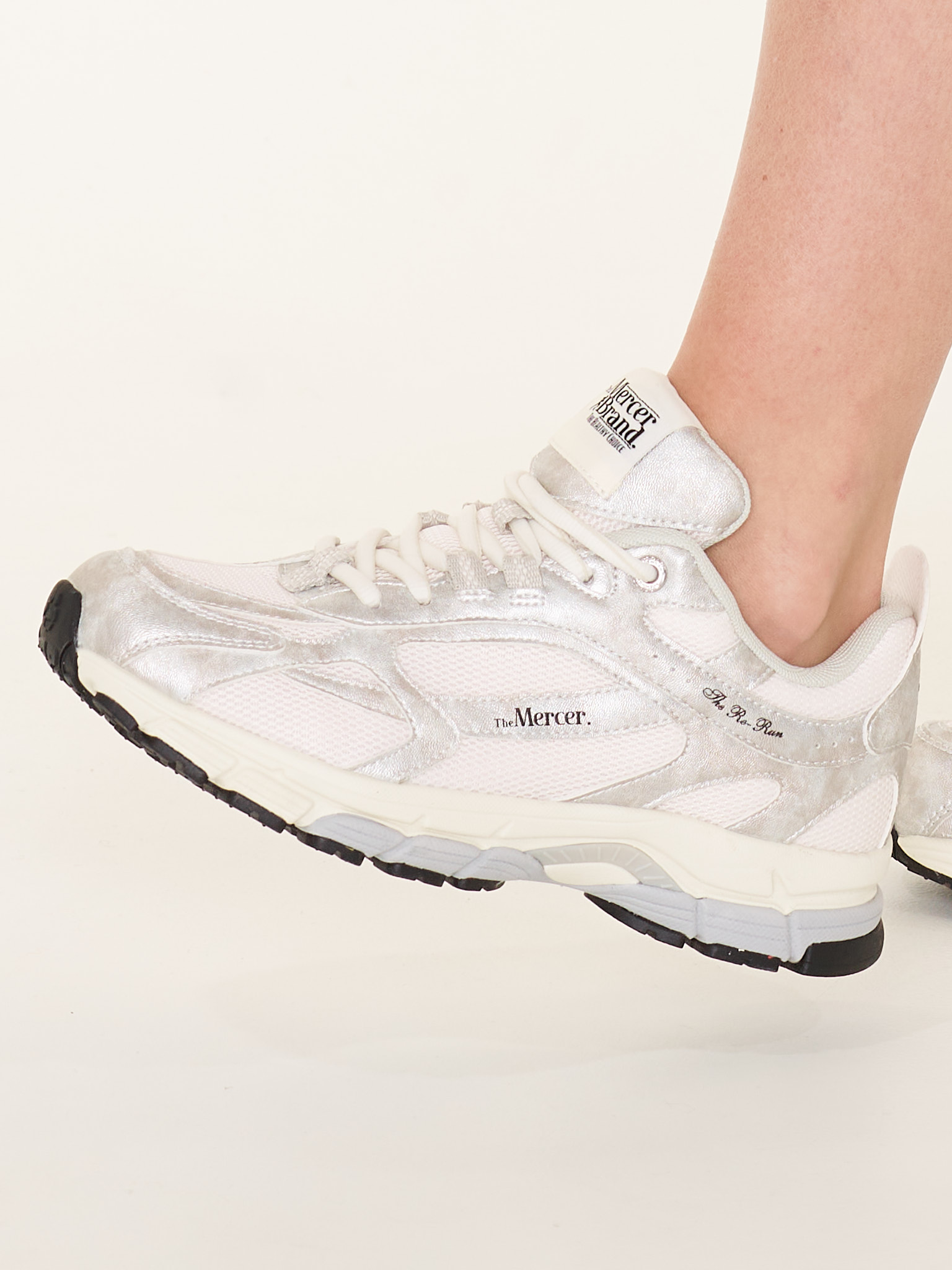 SNEAKER THE RE-RUN METALLIC