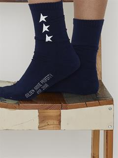 SOCKS LOW RIB SIDE STARS