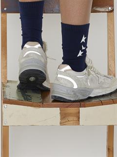 SOCKS LOW RIB SIDE STARS